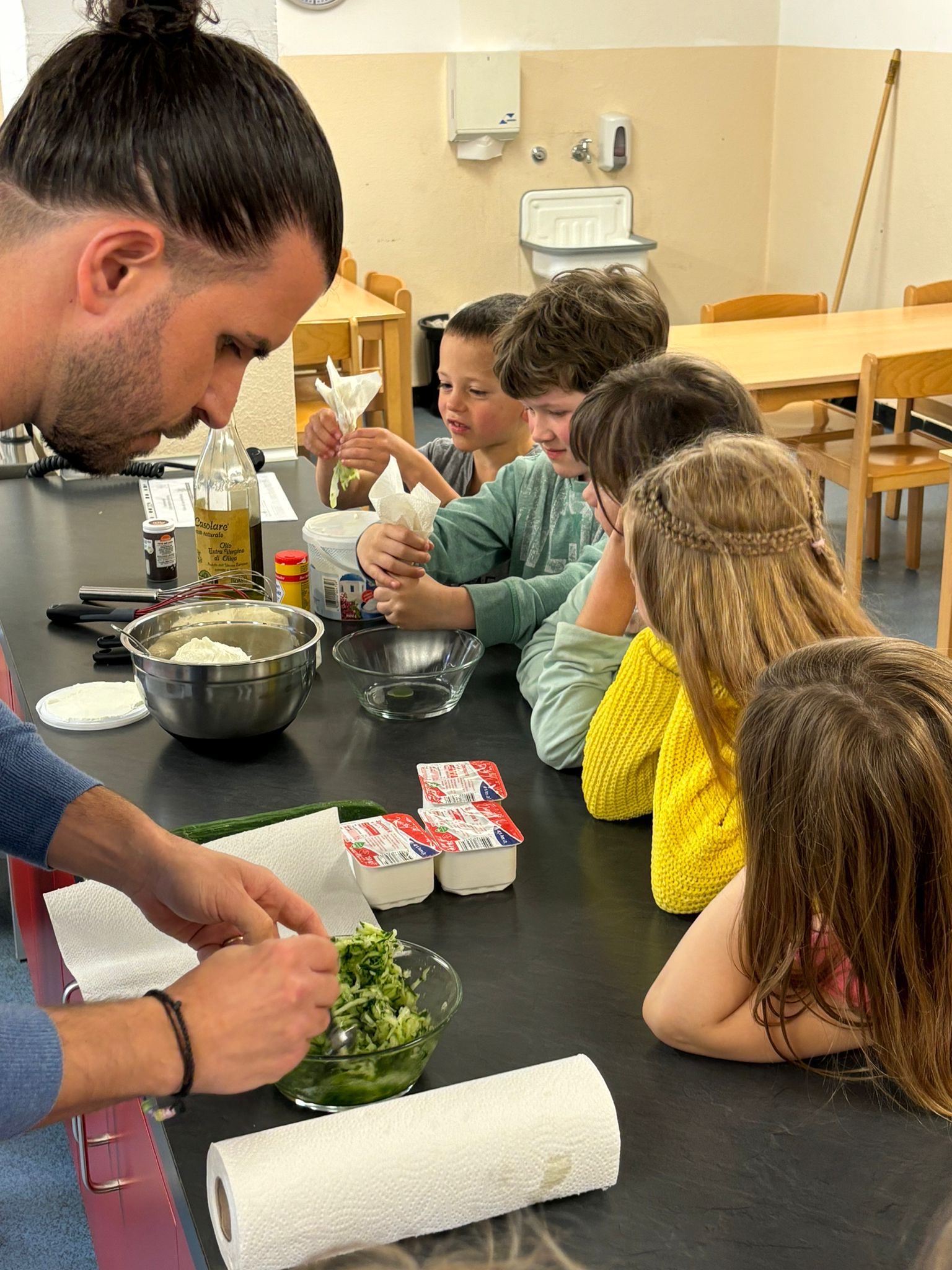 Kochen in unserer Schulküche